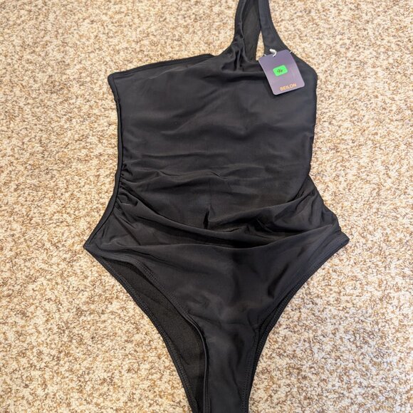 BEILON BLACK SWIMSUIT - Picture 2 of 6